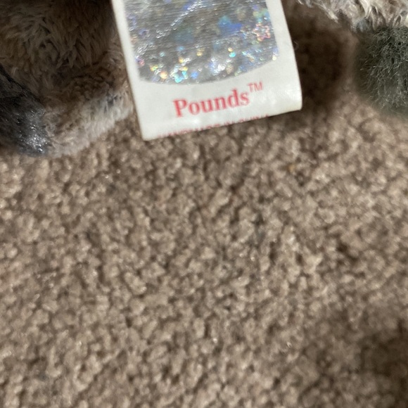 5/45 Ty Beanie Babies Pounds Elephant Mammoth Rare Vintage Collectible Gift - Picture 6 of 6